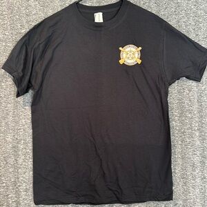 National police week honor, guard pipe and drum competition 2014 men’s T-shirt L